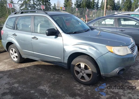 2010 Subaru Forester 2.5X from USA, damaged, VIN JF2SH6BC7AH787027
